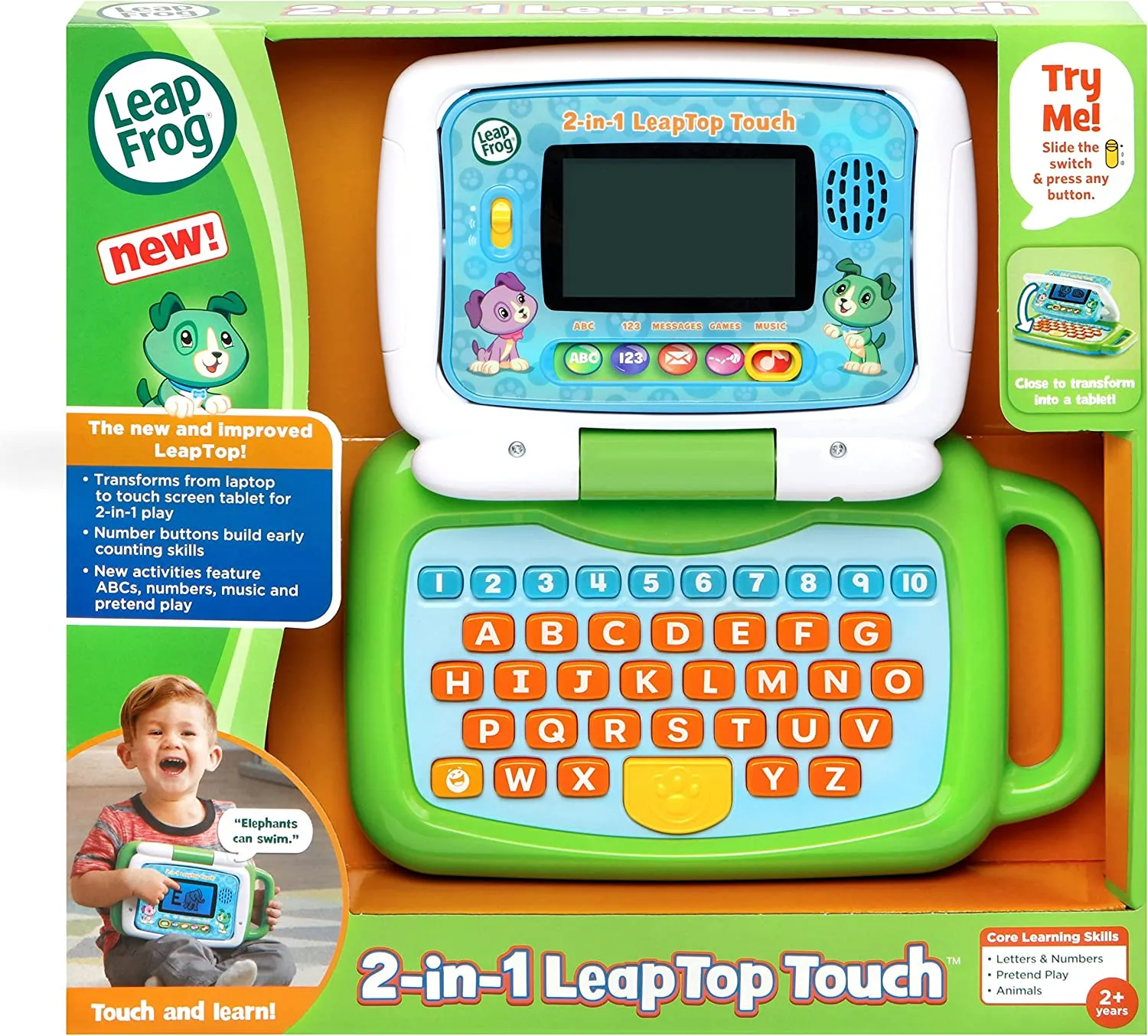 LeapFrog 2-in-1 LeapTop Touch