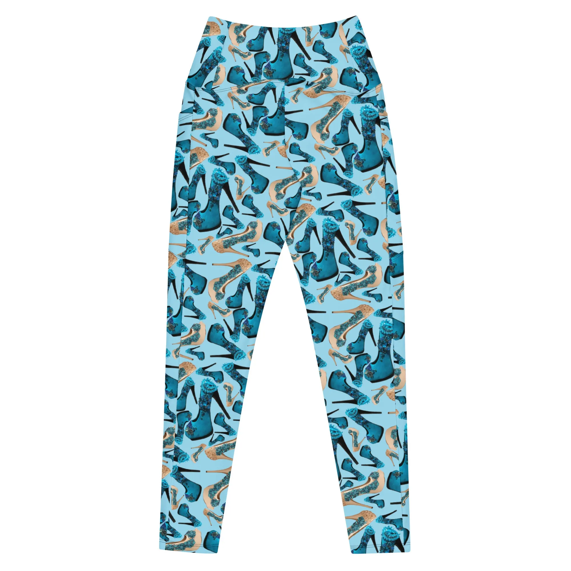 Leggings with pockets 'Travel dream'