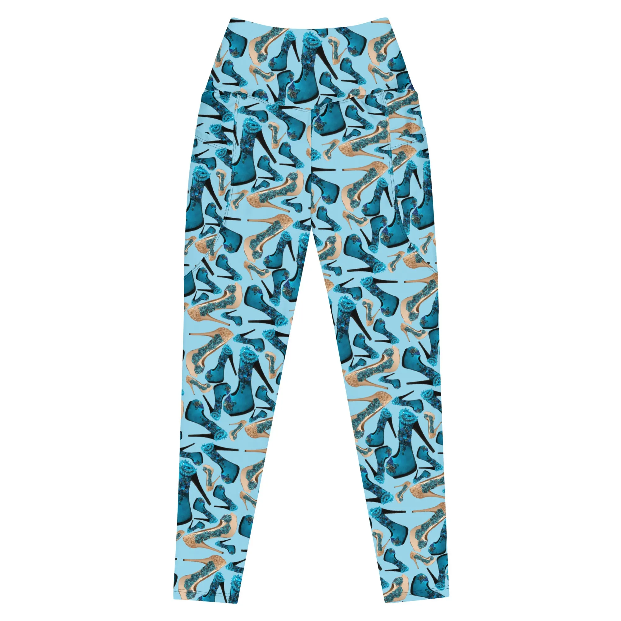 Leggings with pockets 'Travel dream'