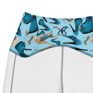 Leggings with pockets 'Travel dream'
