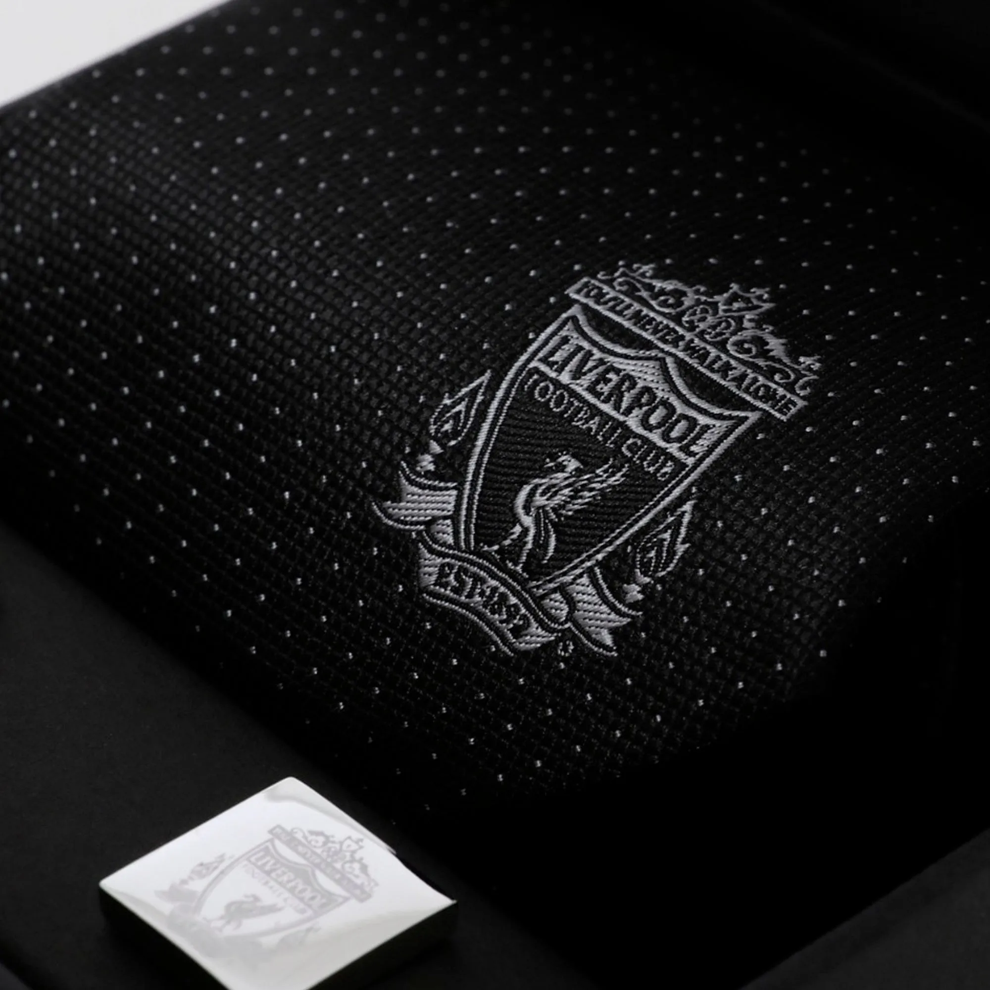 LFC Charcoal Tie & Cufflink Box Set