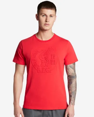 LFC Mens Embossed Tee Red