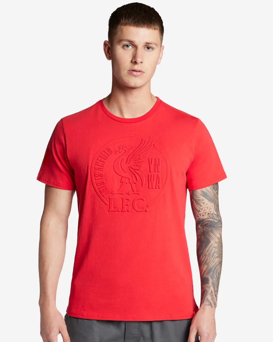 LFC Mens Embossed Tee Red