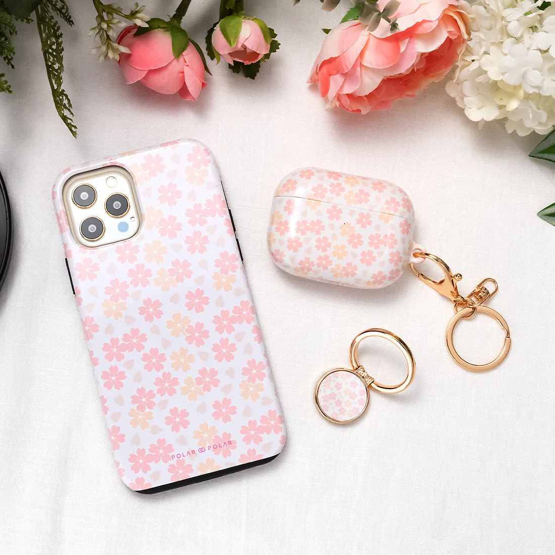 Light Pink Sakura - iPhone 14 Plus Case
