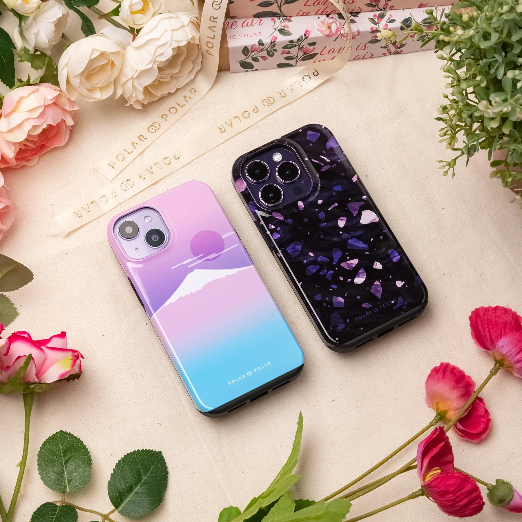 Lilac Terrazzo Gem - iPhone 14 Pro Max Case