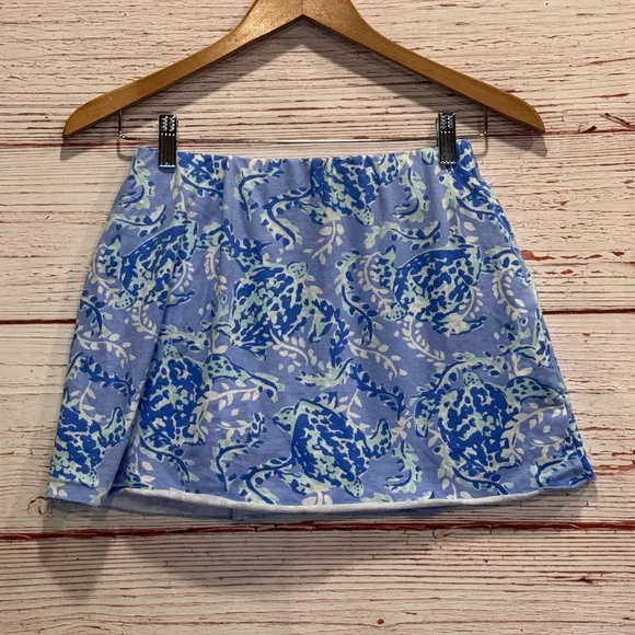 Lilly Pulitzer Madison Skort in Periwinkle Blue Turtlely Awesome Sz XS