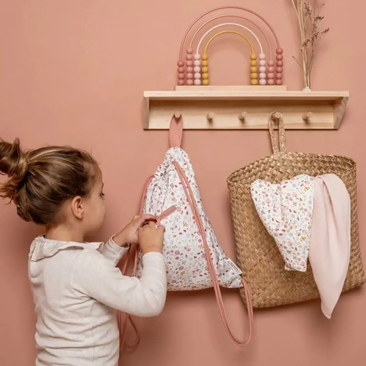 Little Dutch Gym Bag - Flowers & Butterflies