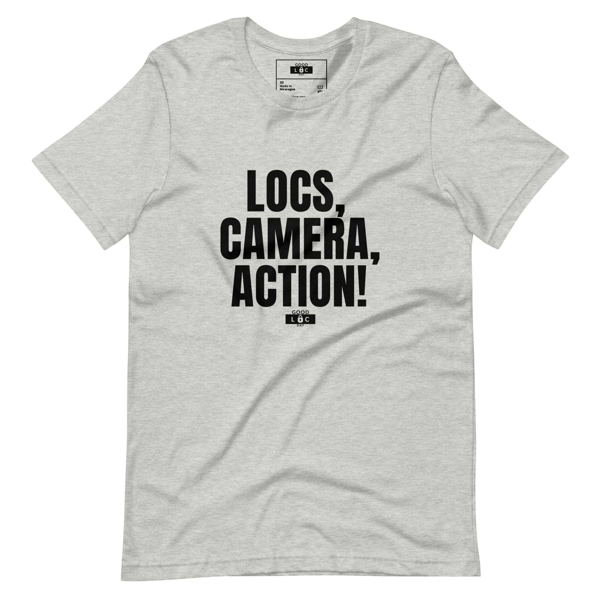 LOCS, CAMERA, ACTION! t-shirt