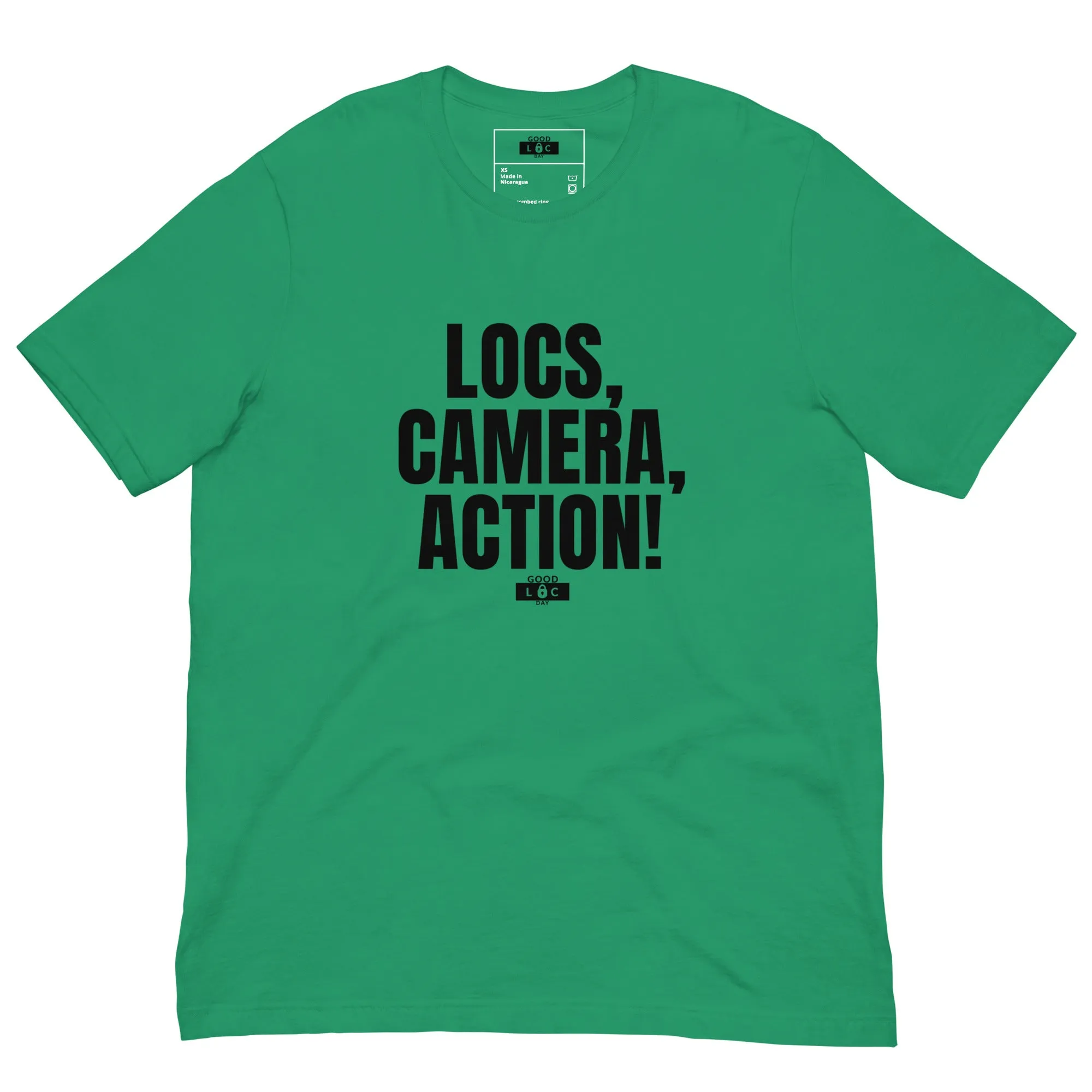LOCS, CAMERA, ACTION t-shirt