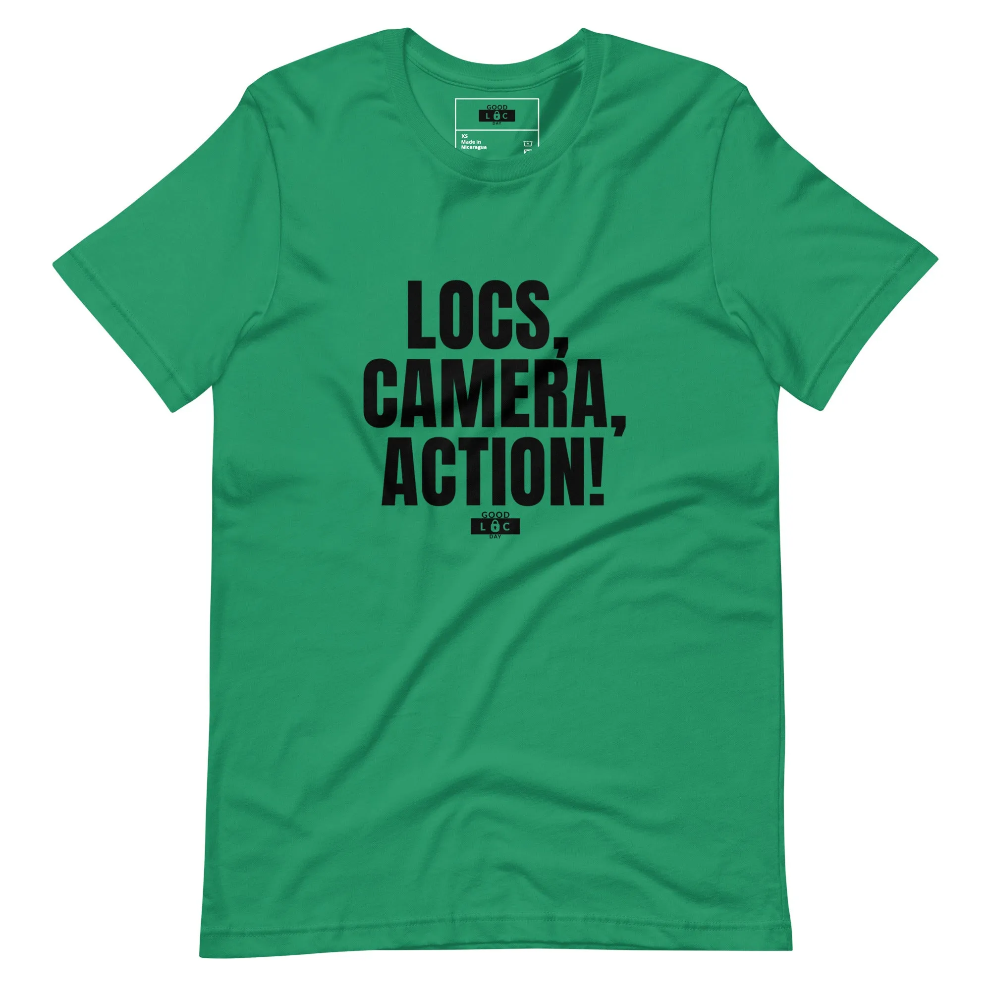 LOCS, CAMERA, ACTION! t-shirt