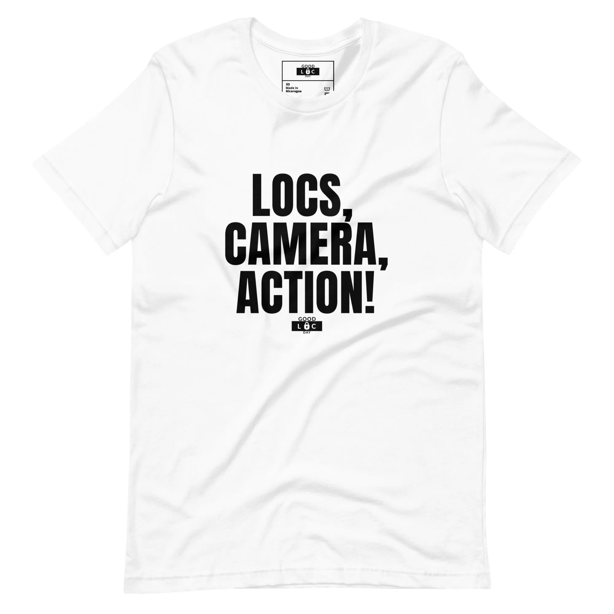 LOCS, CAMERA, ACTION! t-shirt