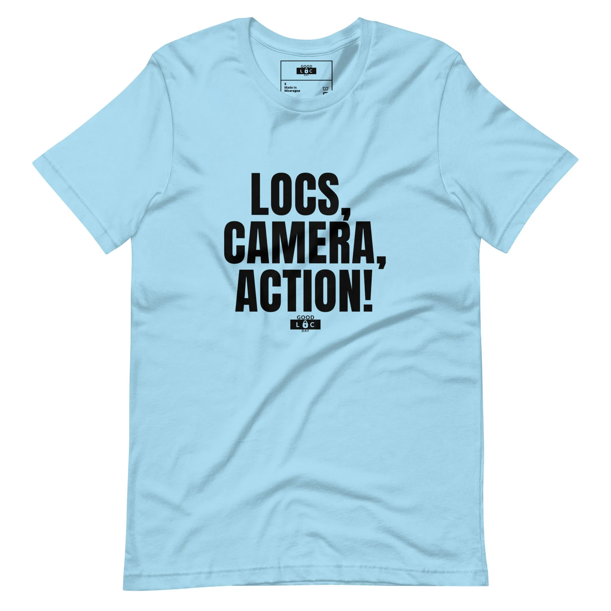 LOCS, CAMERA, ACTION! t-shirt
