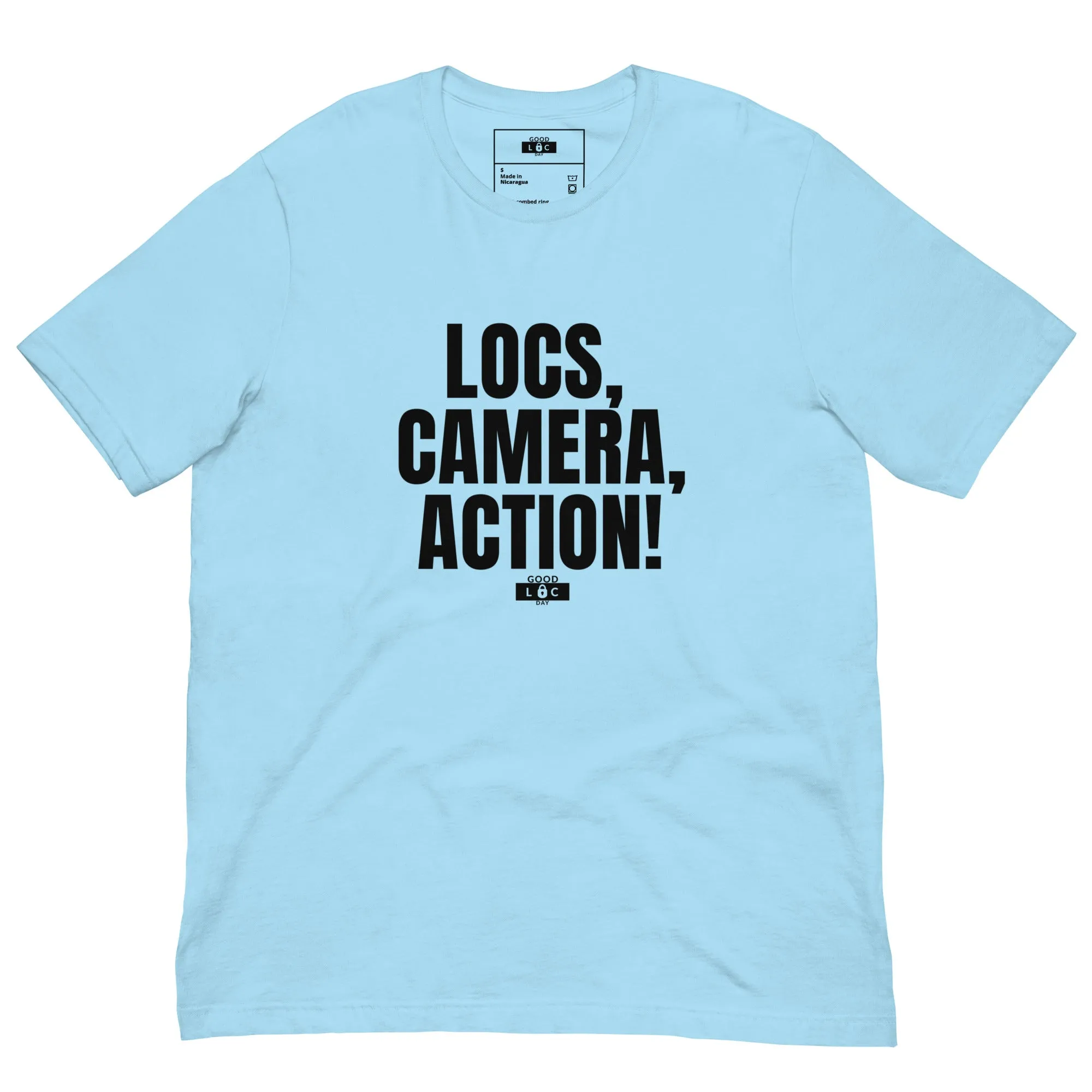 LOCS, CAMERA, ACTION t-shirt