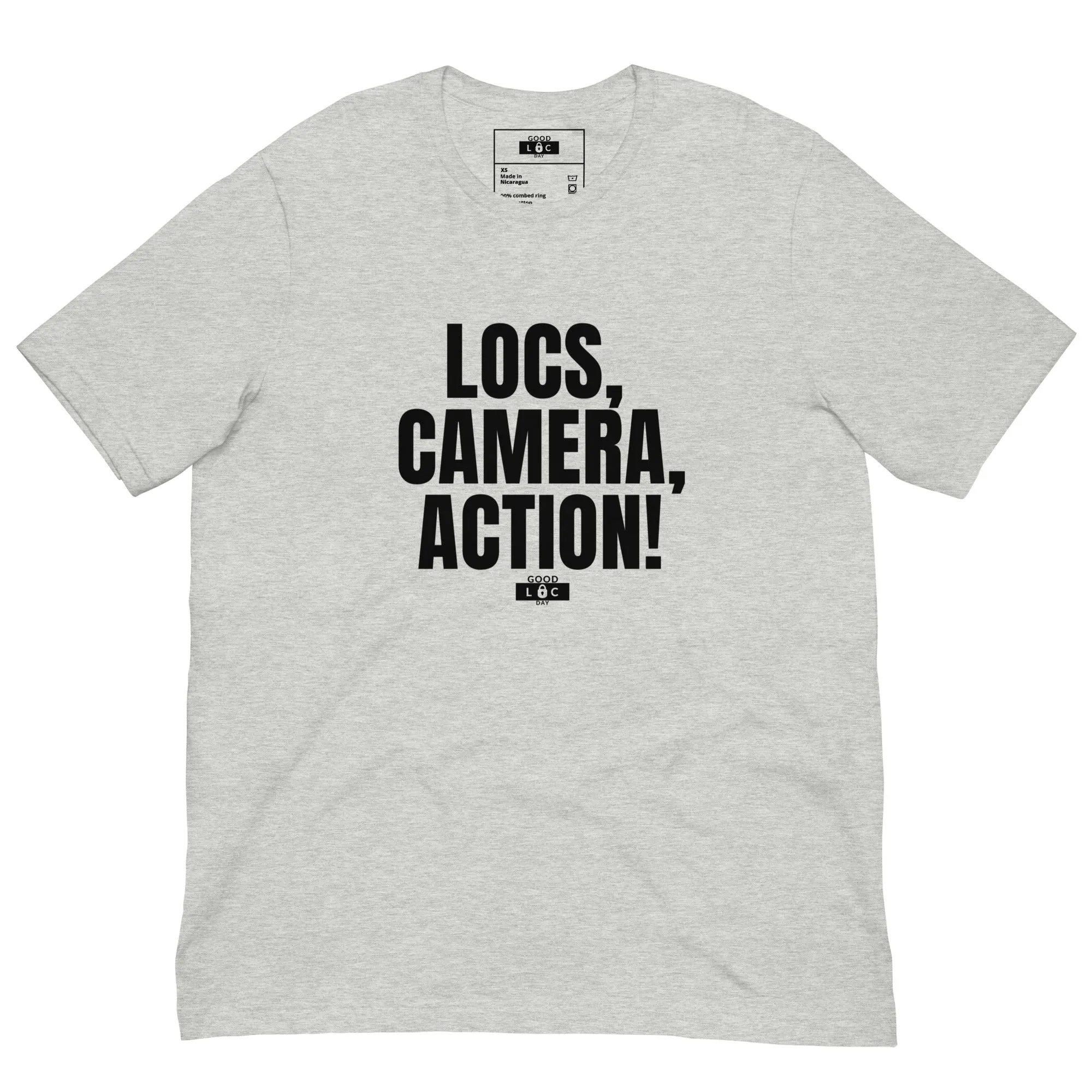 LOCS, CAMERA, ACTION t-shirt
