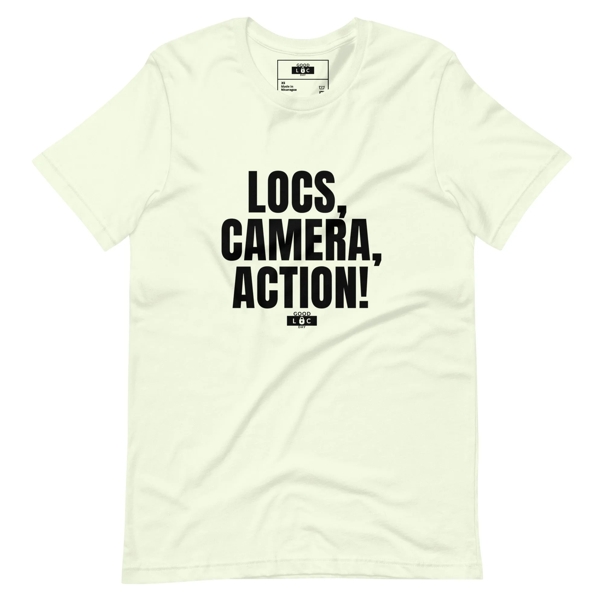 LOCS, CAMERA, ACTION! t-shirt