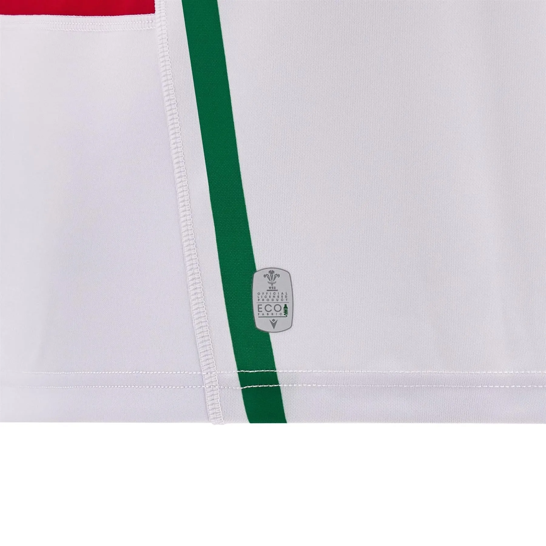 Macron Wales Rugby Mens Alternate Replica Shirt | White | 2024/25