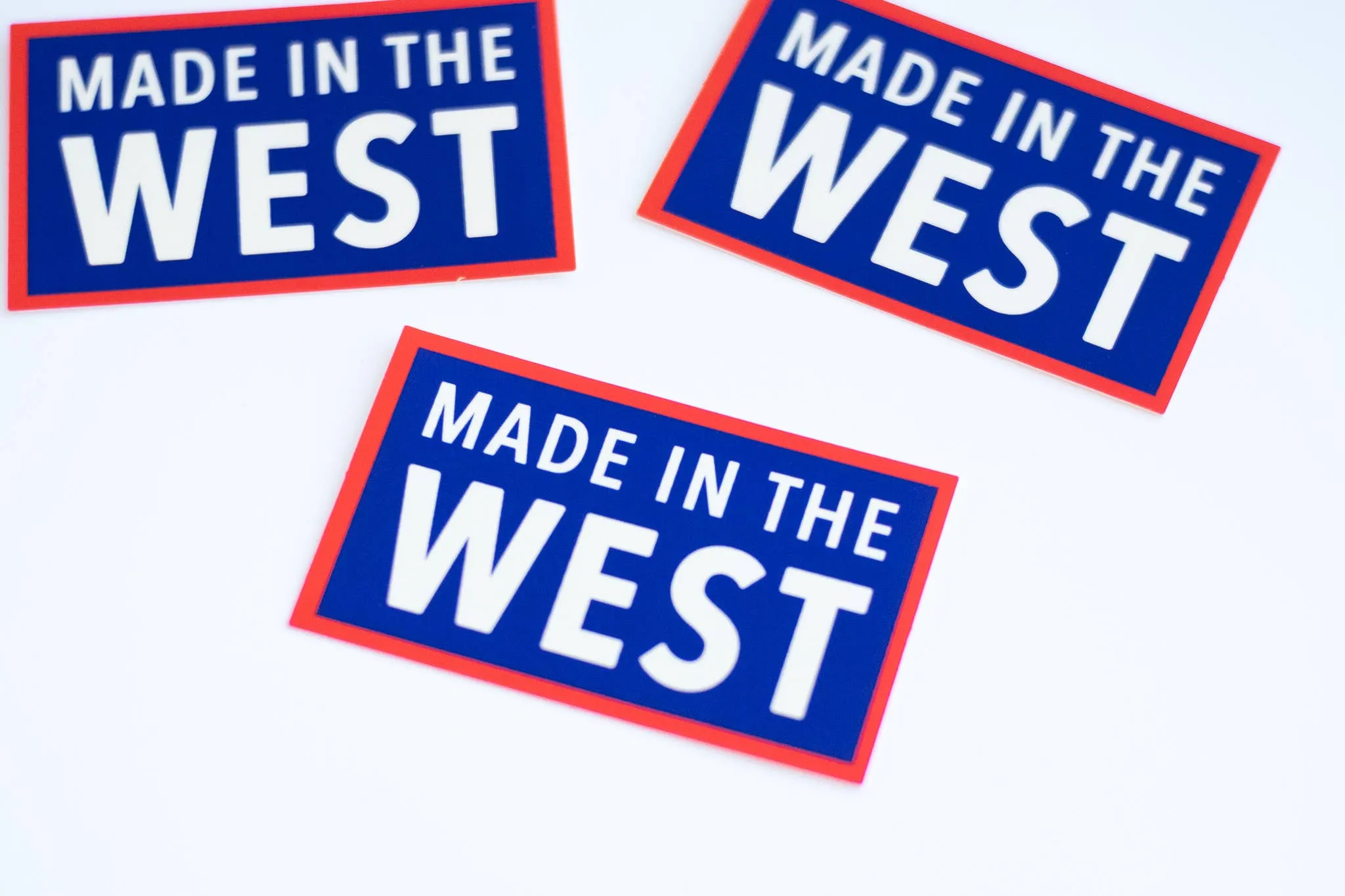 Made in the west Vinyl Sticker