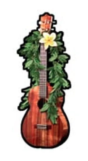 Maile Ukulele Decal