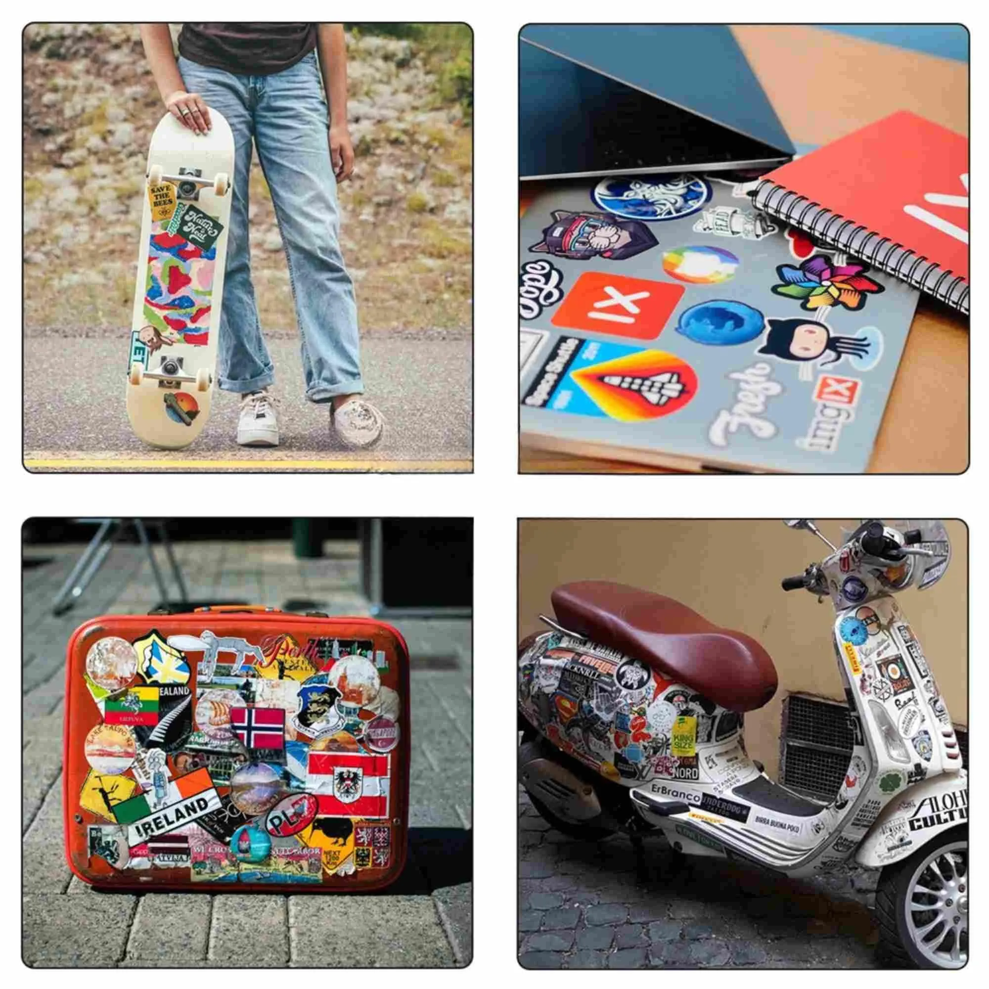 Medical Nurse Doctor Pharmacist Vet Graffiti Stickers for Skateboard Laptop Guitar Luggage Bike Scrapbook Pharmacy Decal Decor Hobby Stickers