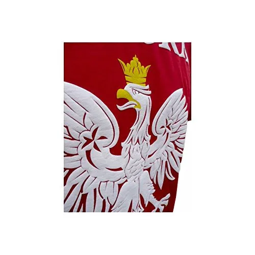 Mens Polska Poland White Eagle T-Shirt