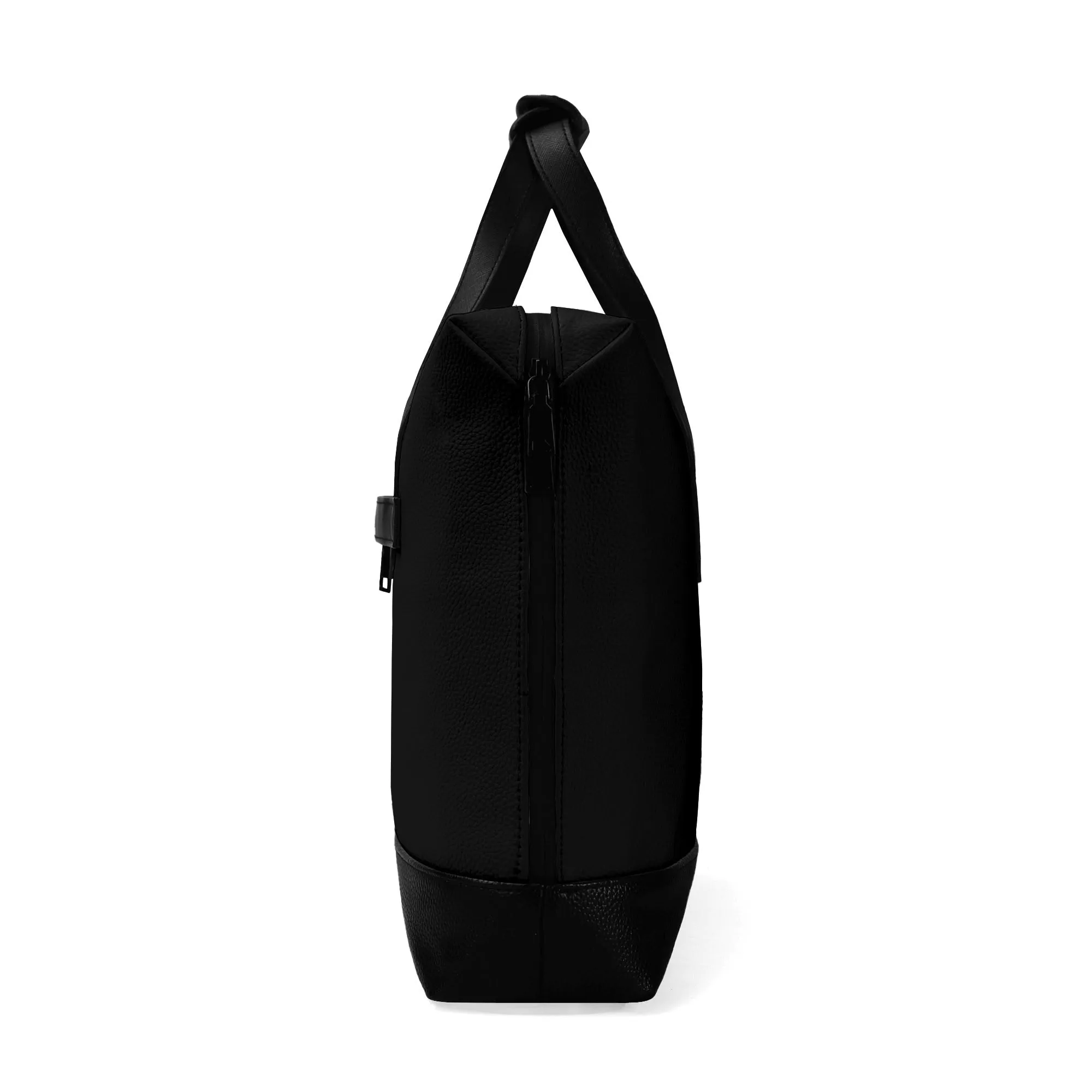 Mens PU Leather Briefcase Waterproof Business Bag