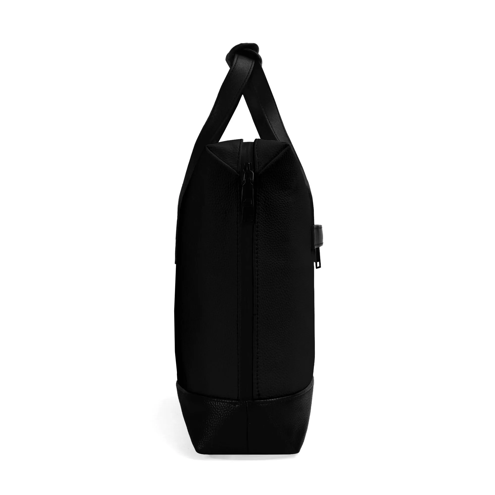 Mens PU Leather Briefcase Waterproof Business Bag