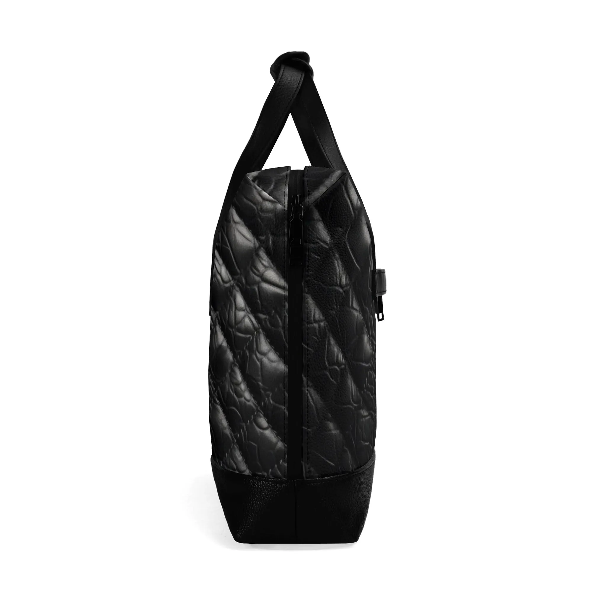Mens PU Leather Briefcase Waterproof Business Bag
