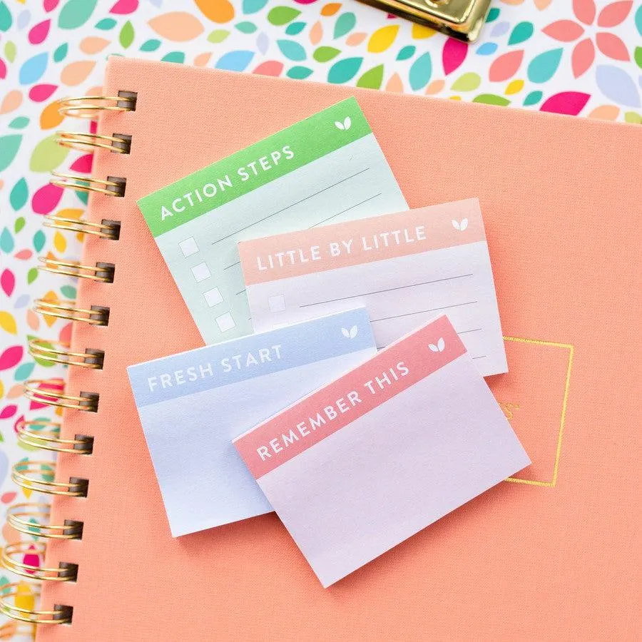 Mini Goal Setting Sticky Notes