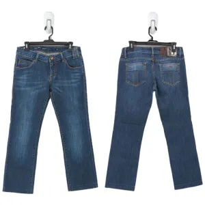 Miss Sixty Women 30 Radio Jeans Blue Skinny Low Rise Y2K Studded Embossed VTG