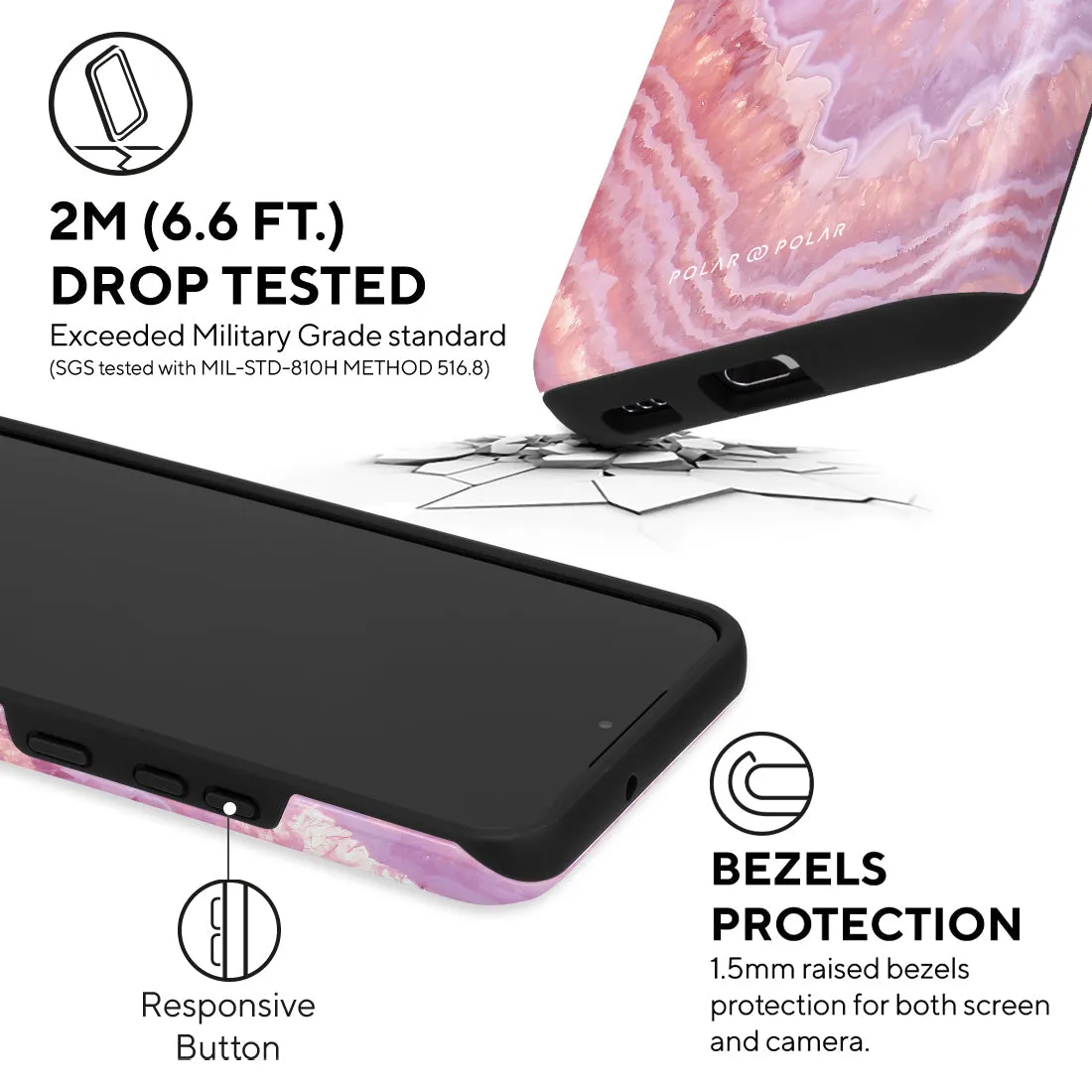 Misty Rose Coral - Samsung Galaxy S22 5G Case
