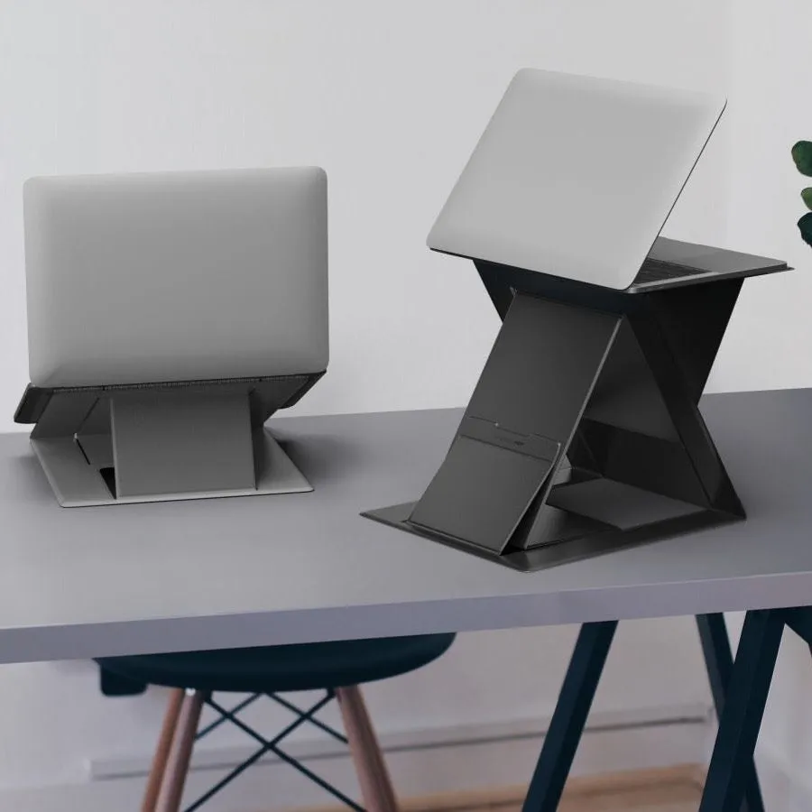 MOFT Z: The 5-in-1 Invisible Sit-Stand Laptop Desk
