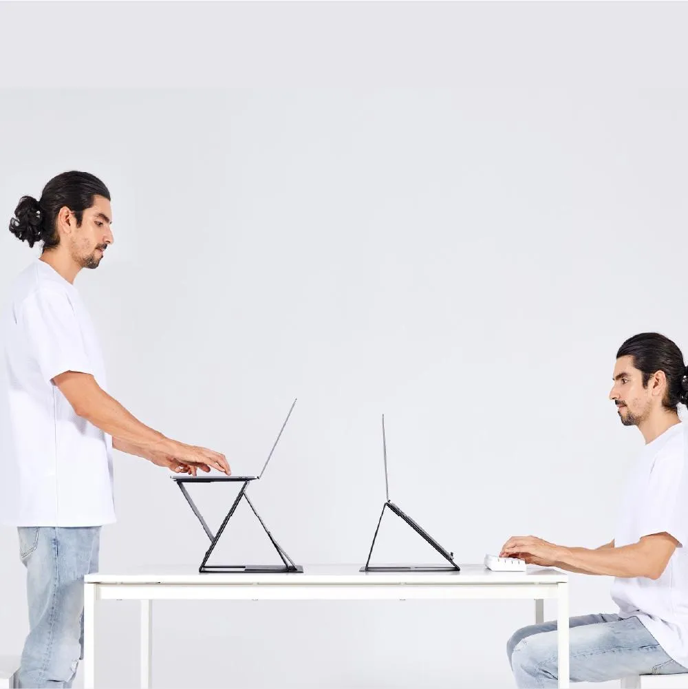 MOFT Z: The 5-in-1 Invisible Sit-Stand Laptop Desk