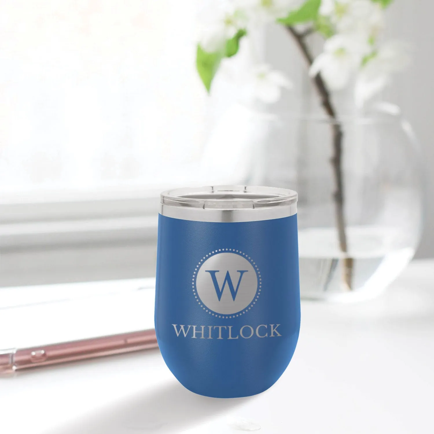 Monogrammed Tumbler - 12oz