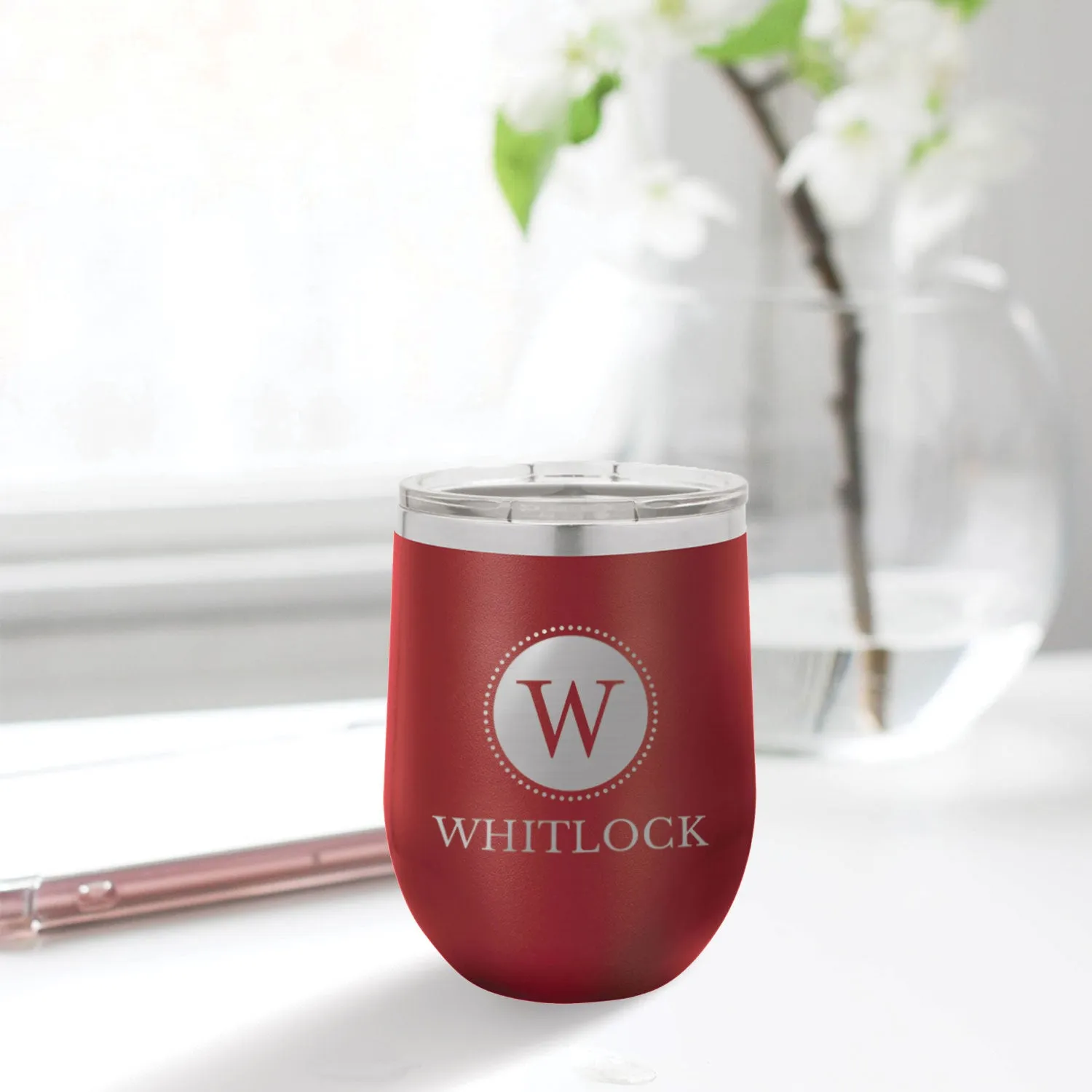 Monogrammed Tumbler - 12oz