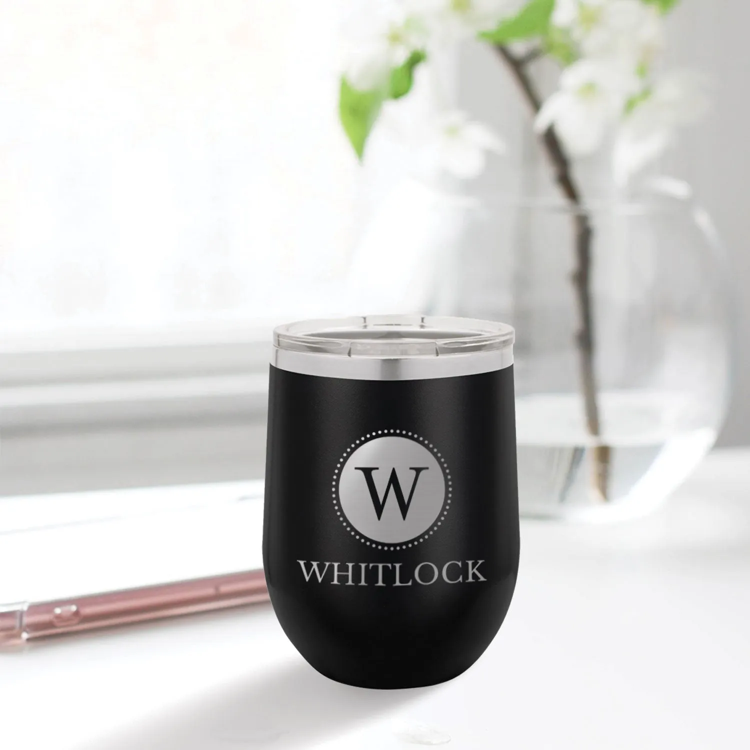 Monogrammed Tumbler - 12oz