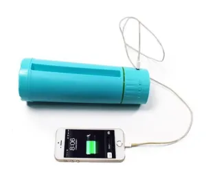 Multi-functional Smart Water-bottle, Power Bank, Bluetooth Speaker and Phone Holder