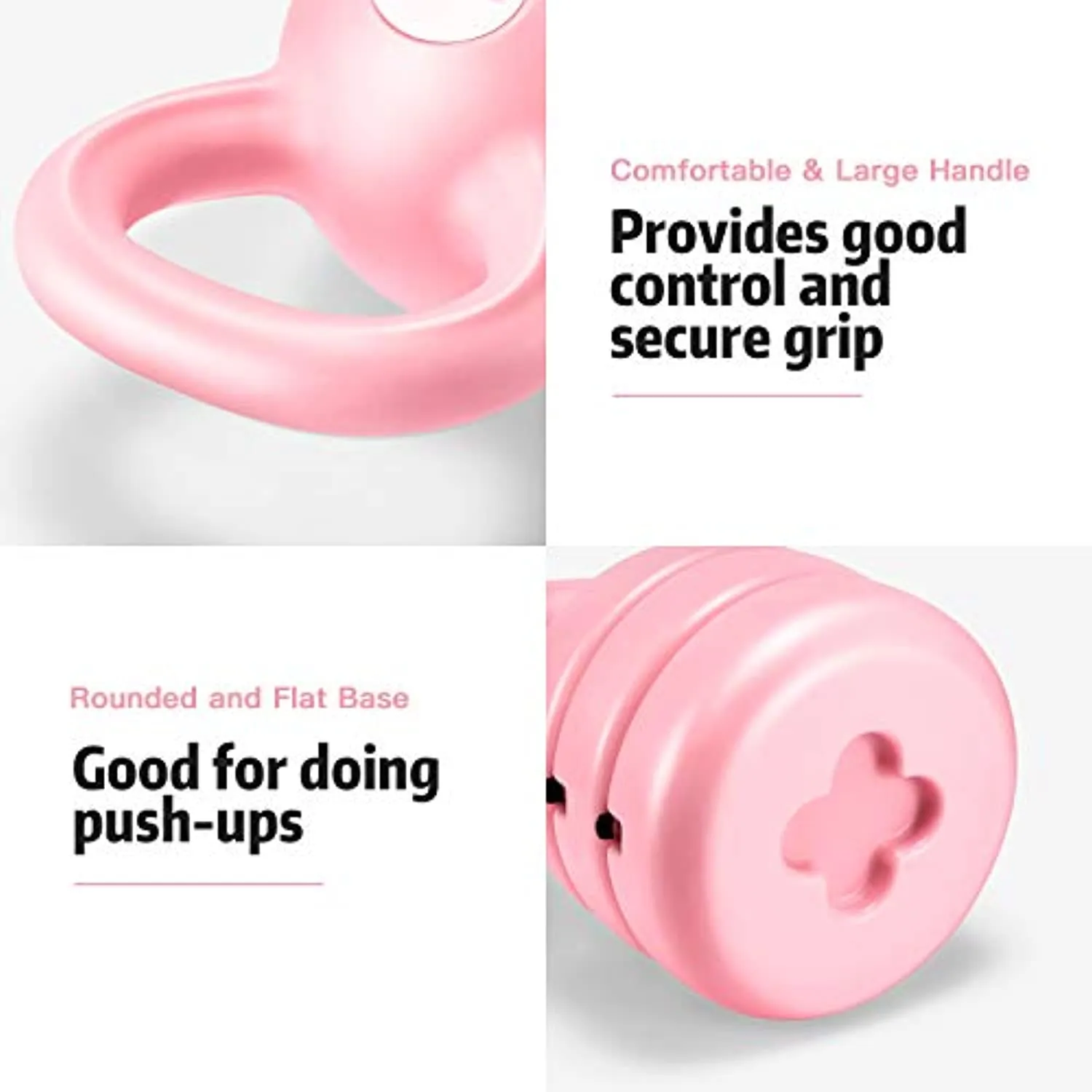 Mural Wall Art Kettlebell Weight Set 5-12 Pounds: Strength Training Adjustable Dumbbell Fitness Equipment for Home Gym Clearance Workout & Exercise Suitable for Women Men Kids