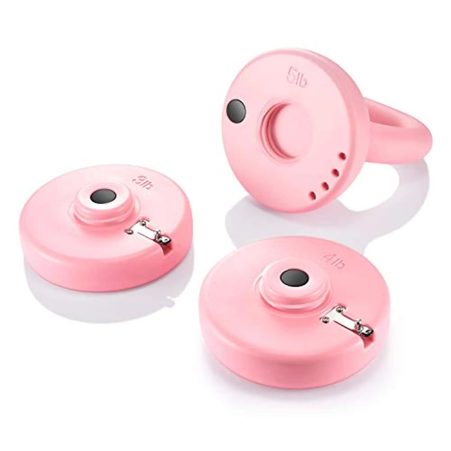 Mural Wall Art Kettlebell Weight Set 5-12 Pounds: Strength Training Adjustable Dumbbell Fitness Equipment for Home Gym Clearance Workout & Exercise Suitable for Women Men Kids