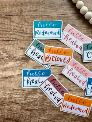My Name Sticker