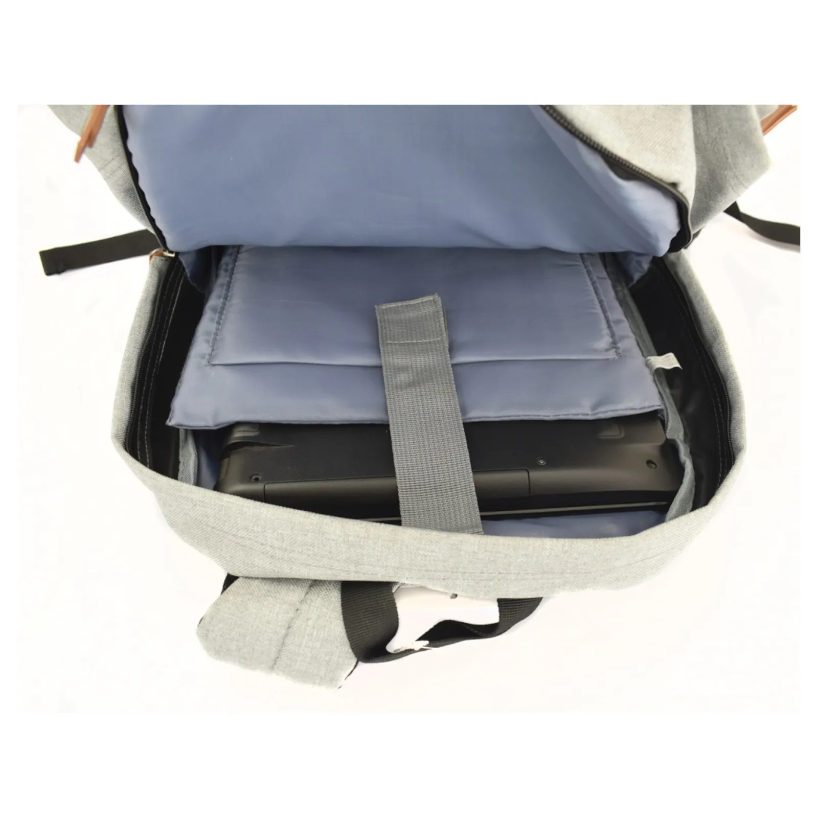 Naceb Mochila Para Laptop Urban Gris