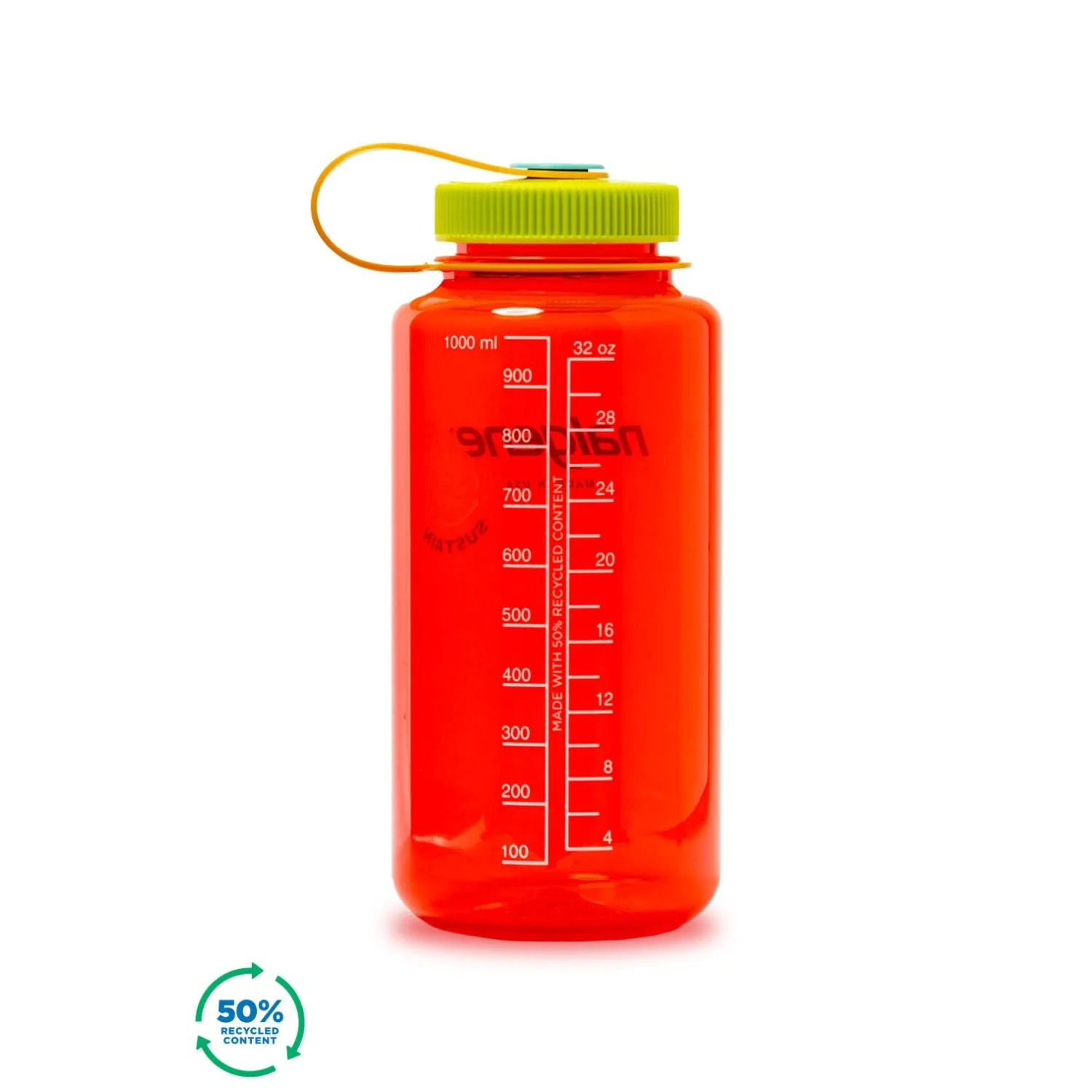 Nalgene 32oz Wide Mouth Water Bottle (Plain)