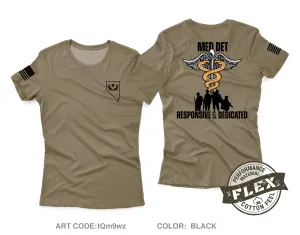 Nevada Army National Guard Medical Detachment Core Women's SS Flex Performance Tee - tQm9wz