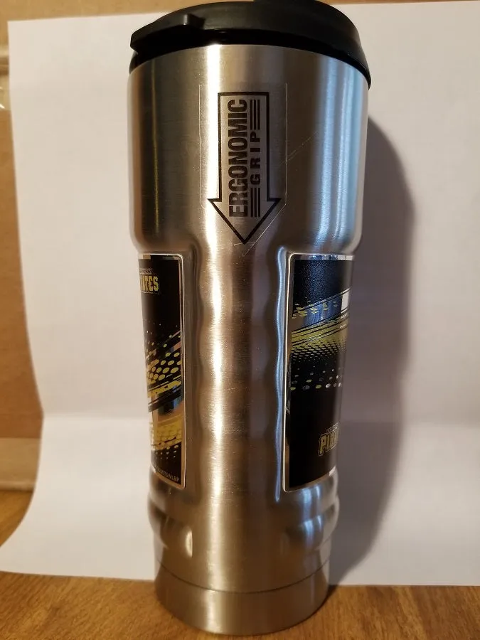 New!! MLB Pittsburgh Pirates Vacuum Insulated Stainless Steel Tumbler