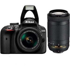 New Nikon D3400 Camera Twin Lens KIT