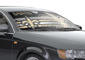 New Orleans Saints Auto Sun Shade - 59"x27"