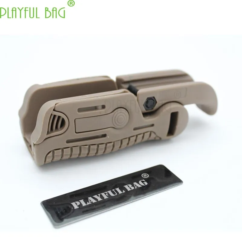 New PB Playful bag CS hobby water-bullet-gun accessory telescopic folding tactical front grip G17 20-21 mm gel ball gun LD10