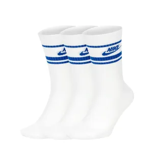 Nike Everyday Essential Sock 3pk White/Blue