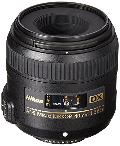 Nikon 40mm f/2.8G AF-S DX Micro NIKKOR Lens for Nikon Digital SLR Cameras