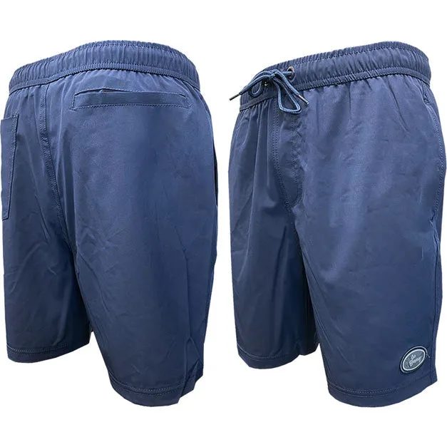 No Worries Volley Short (Navy)