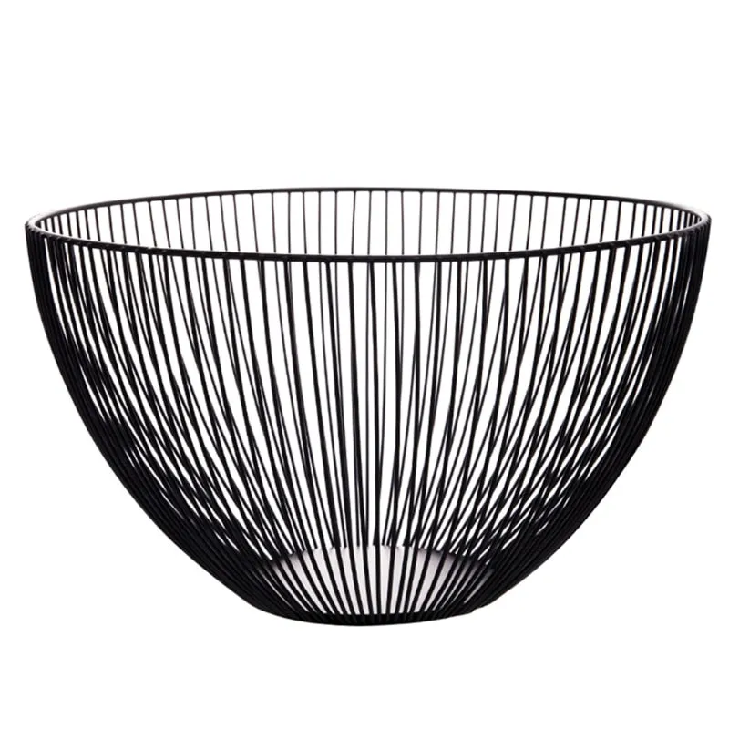 Nordic Style Metal Fruit and Vegetable Storage Basket Holder